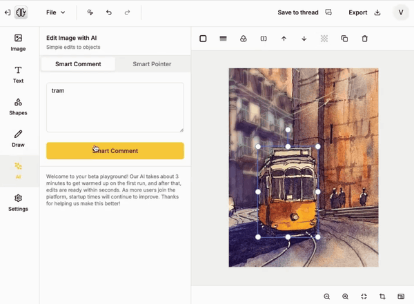 Animation showing project workflow in Vivify